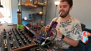 Berglund Instruments NuRAD Wind Controller  EddieEWI Live Stream [upl. by Suiratnauq]