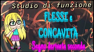 CONCAVITÀ PUNTI DI FLESSO E DERIVATA SECONDA DI UNA FUNZIONE [upl. by Enirehtakyram]