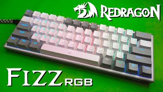 Redragon K617 Fizz RGB  60 Mechanical Keyboard Review  Budget Buys Ep 69 [upl. by Loretta]