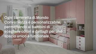 Catalogo Mondo Convenienza cameretta 2024 modelli e novità [upl. by Schiff]