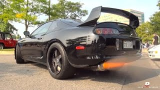 1600HP Toyota Supra 2Step Revs  Acceleration [upl. by Tnomal]