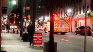 Hamilton Fire Rescue 1 and Hamilton EMS Responding [upl. by Ydner185]