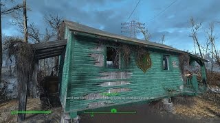 Fallout 4 Location Ranger Cabin [upl. by Yahc]