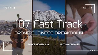 107 Fast Track To Making Money Flying Drones [upl. by Yeliw]