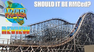 Hurler Review Carowinds Wooden Roller Coaster  Should it be RMCed [upl. by Niarfe]