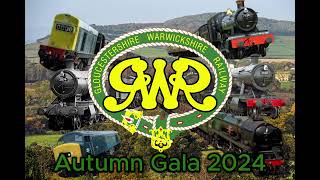 The Gloucestershire and Warwickshire Steam Railway Autumn Gala 2024 [upl. by Mcconaghy907]