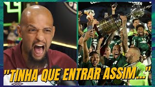 FELIPE MELO FALA POR QUE O PALMEIRAS VENCEU A LIBERTADORES DO FLAMENGO [upl. by Martita]