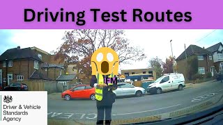 Tolworth Driving Test Routes [upl. by Zednanreh]