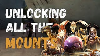 Unlocking All Mounts  A New Player Guide For Guild Wars 2 [upl. by Elna]