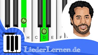 Adel Tawil  Weinen  Klavier lernen  Musiknoten  Akkorde [upl. by Felske]