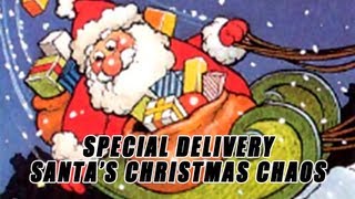 LGR  Special Delivery Santas Christmas Chaos  Atari 8bit Game Review [upl. by Tuckie90]