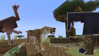 Savannas of Danger  Exploring the Neogene in Minecraft Unearthed Journey Part 3 [upl. by Naggem666]