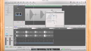 Logic Pro Audio To MIDI Groove Template Using Audio Loop Samples [upl. by Jo-Anne]