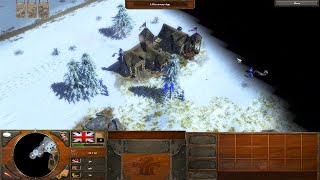 Age of Empires 3  Skirmish  British vs Ottomans [upl. by Nissie958]