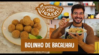 COMO FAZER BOLINHO DE BACALHAU RÁPIDO E SUPERFÁCIL  HAVAN [upl. by Wera]