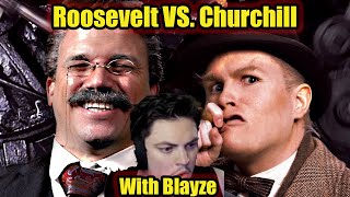 Epic Rap Battles Teddy Roosevelt Vs Winston Churchill [upl. by Philips]