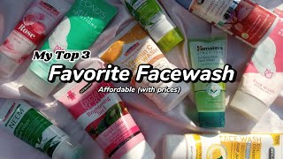 Top 3 Best and Affordable Facewash  Affordable skincare products  Winter selfcare  Honest Review [upl. by Anais]