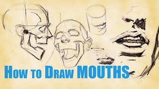 How To Draw MOUTHS [upl. by Tnirb940]