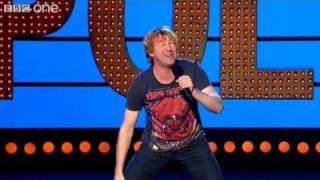 Jason Byrne Breaks His Knee While Having a Poo  Preview  Live at the Apollo  BBC One [upl. by Suixela530]