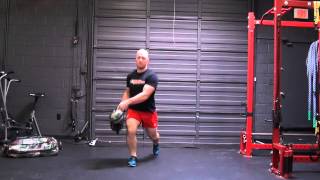 Ultimate Sandbag Rotational Lunge [upl. by Ahsenahs]