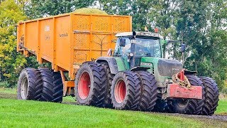 Krone BigX  Fendt 930  Überladewagen  Maishäckseln im Moor [upl. by Pilif656]