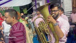 EASTINDIAN SONGS BY FERGOSE BRASS BAND  VASAI [upl. by Icaj]