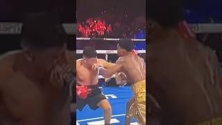 SloMo Abdullah Mason fired in perfectly placed straight left on Barrera boxing boxeo [upl. by Teri]