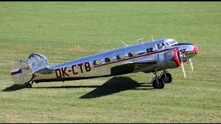 Lockheed Electra 10A OKCTB  Airshow AlbstadtDegerfeld 2015 [upl. by Hochman]