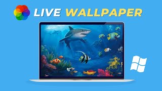 How to Set Live Wallpaper in Windows 1011 PC [upl. by Sirak]