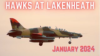 Hawks at RAF Lakenheath  USAF Jet Action [upl. by Duck911]