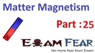 Physics Matter amp Magnetism part 25 Electron theory of ferromagnetism CBSE class 12 [upl. by Wolfram298]