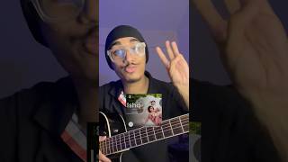 Ishq Guitar Lesson  3 Open Chords  Easy For Beginners shorts [upl. by Emiatej]