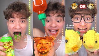 Extreme Spicy Food Challenge By Spizee The Goat  Mukbang amp ASMR Compilation 2024✔ [upl. by Clinton]