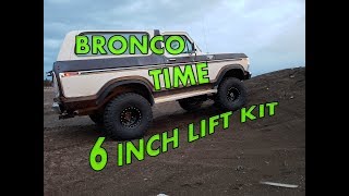 1978 FORD BRONCO 6 INCH LIFT KIT PART 2 [upl. by Banna]