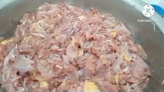 processing of chicken tocino using chicken culls part 2 [upl. by Sirrap]