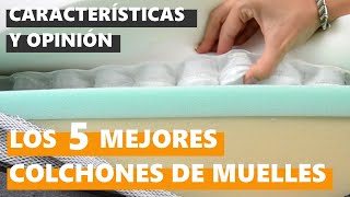 Los 5 mejores colchones de muelles del año prueba y opinión [upl. by Constantina765]