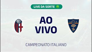 AO VIVO BOLOGNA X LECCE  CAMPEONATO ITALIANO  EM TEMPO REAL [upl. by Albright]