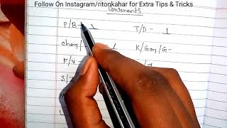 Short Hand Lesson 1  Consonants  In Bengali  Basics of Stenography  Learn With Riton [upl. by Novaelc]