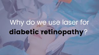 Why do we use laser for diabetic retinopathy [upl. by Ynot]