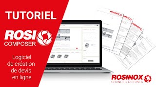 TUTORIEL ROSICOMPOSER par ROSINOX Grandes Cuisines [upl. by Airalav]