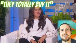 Reacting To Meghan Ellen Interview Made Up Stories pt meghanmarkle [upl. by Aciret]