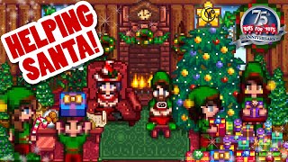 Training The BEST Elves in Stardew  Helping Santa with Toys For Tots [upl. by Capriola]