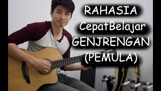 RAHASIA Cara Cepat Bisa Genjrengan Gitar PEMULA [upl. by Mair]