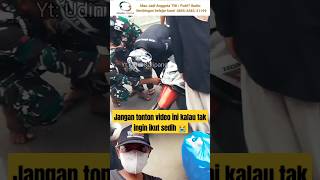 Polisi militer bingung dengan motor ini 😭 shorts viral tni honda [upl. by Nnalatsyrc508]