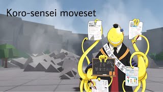 Korosensei moveset tsb 6k special [upl. by Akeemaj]