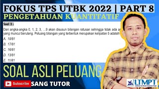 Soal Asli Peluang  Pengetahuan Kuantitatif  Tes Potensi Skolastik TPS UTBK 2022  Part 8 [upl. by Von]