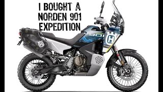 I bought a HUSQVARNA NORDEN 901 EXPEDITION [upl. by Tound]