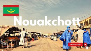 NOUAKCHOTT MAURITANIA City tour Cycling tour Travel Sahara [upl. by Mintun]