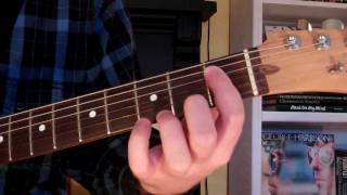 How To Play the Ab7 Chord On Guitar A flat seventh 7th [upl. by Gide377]