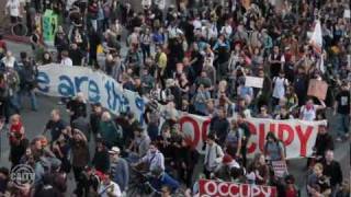 CalTV News Occupy Oakland meets Occupy Cal Raw Footage [upl. by Alleuqahs]